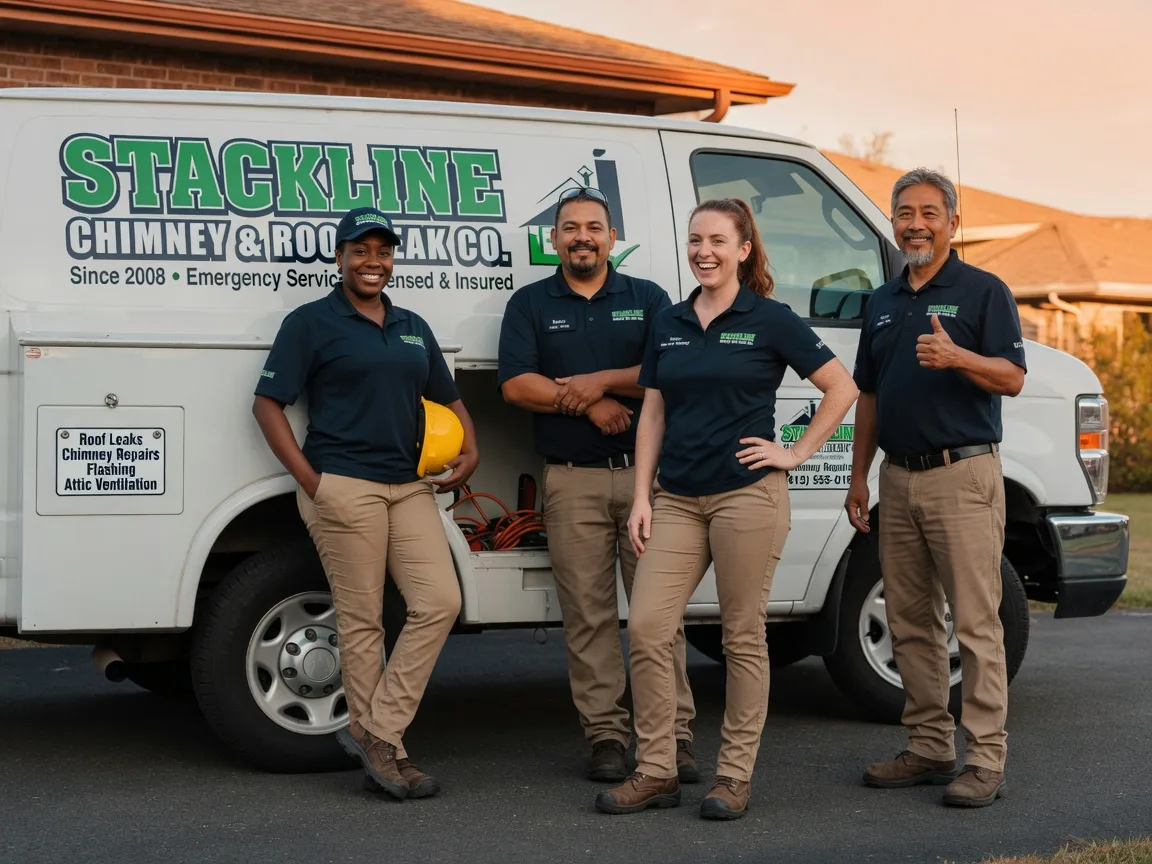 Chimney flashing repair company in Odd, WV